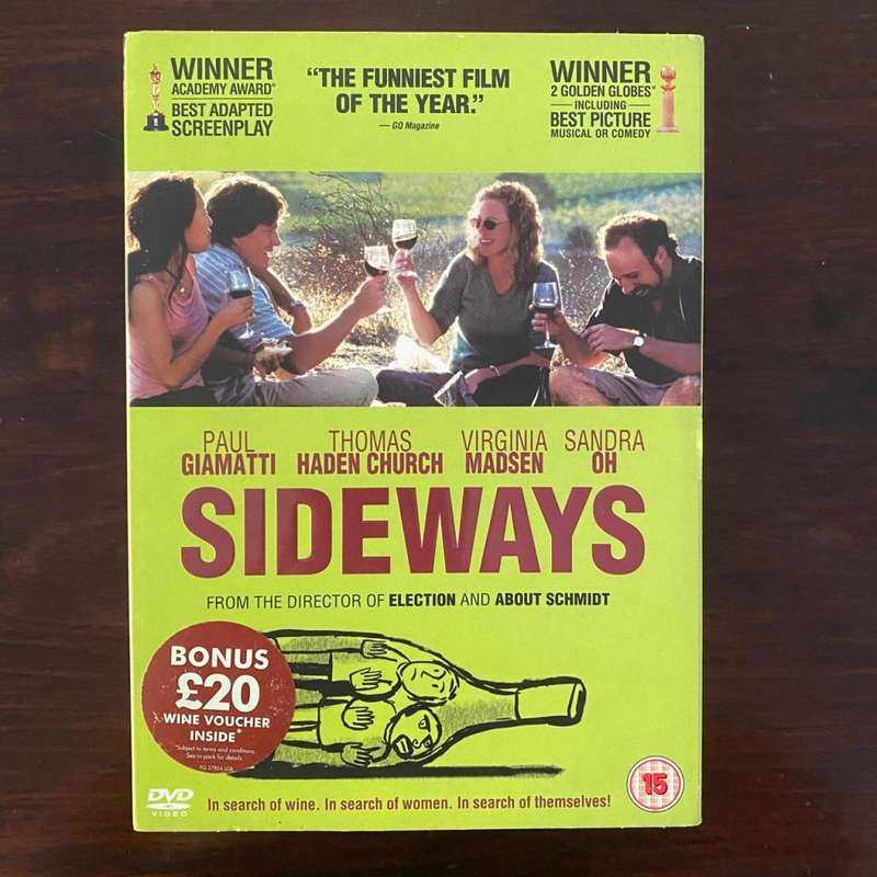 Sideways DVD UK Press Import with Slipcase Academy Award Winner Paul Giamatti