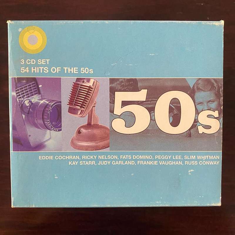 54 Hits Of The 50s 3CD Set EU Press Eddie Cochran Gene Vincent Shirley Bassey