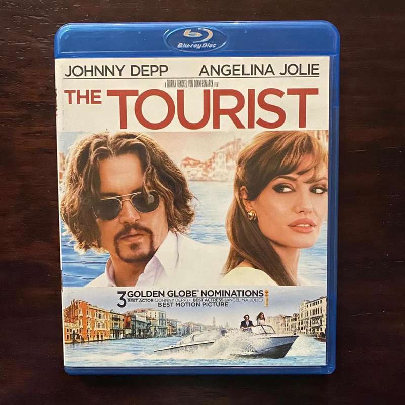 The Tourist Blu Ray Angelina Jolie Johnny Depp Import Region Free