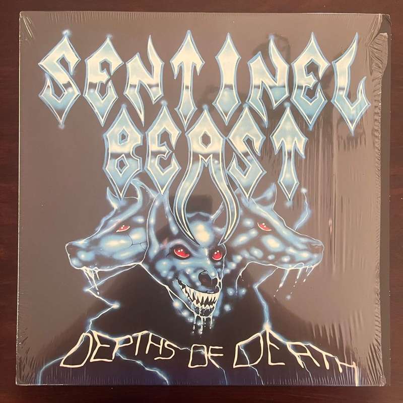 Sentinel Beast - Depths Of Death Vinyl LP High Roller Records Clear Vinyl Speed Thrash Metal