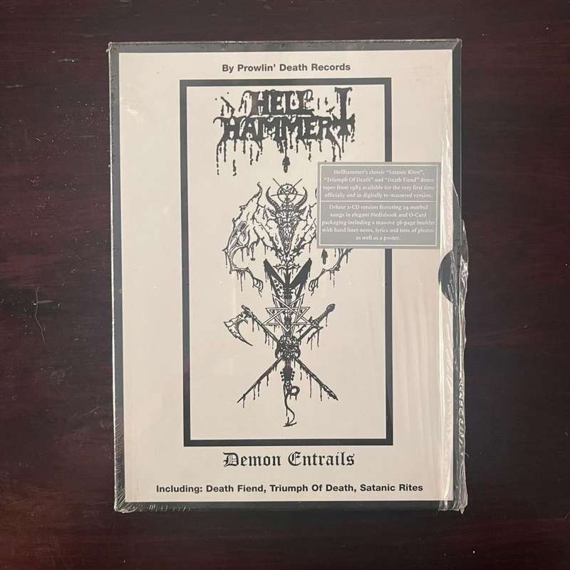 Hellhammer - Demon Entrails 2CD Deluxe Edition Mediabook Celtic Frost Thrash Death Metal