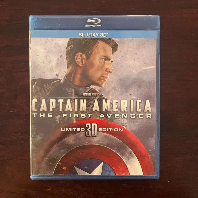 Captain America The First Avenger Blu Ray 3D Limited Edition
