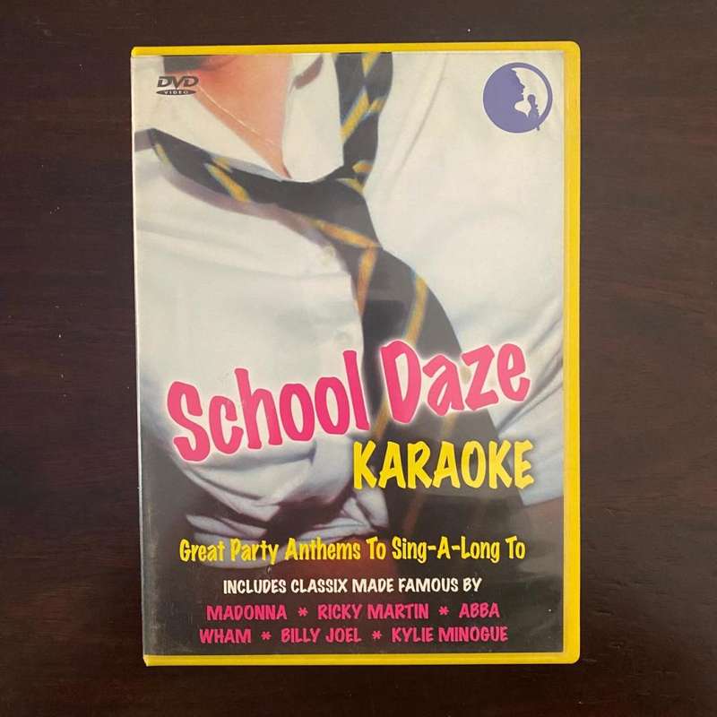 School Daze Karaoke DVD Import Madonna ABBA Billy Joel Wham