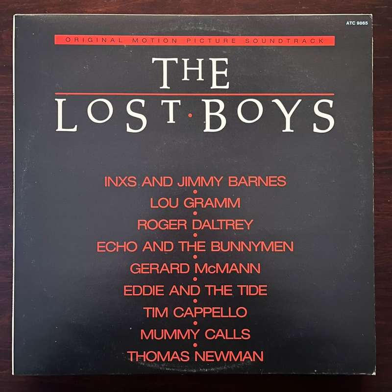 The Lost Boys Vinyl LP Soundtrack Lou Gramm INXS Echo and the Bunnymen 80s New Wave