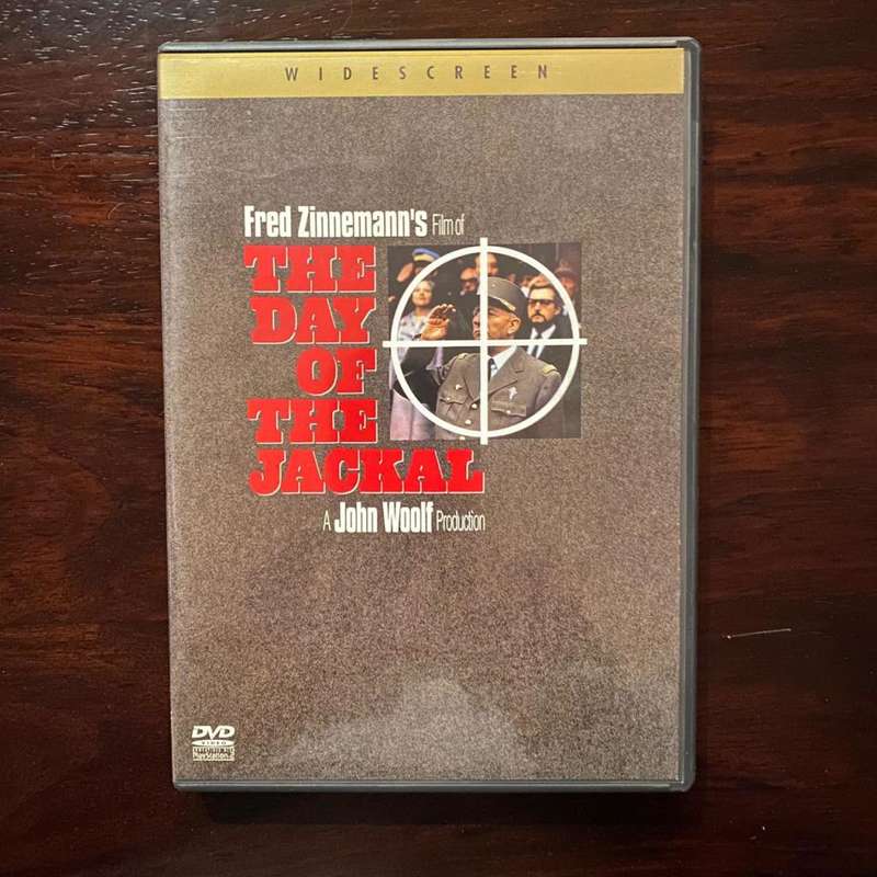 The Day Of The Jackal DVD UK Press Import