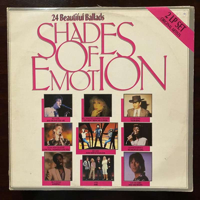 Shades Of Emotion Vinyl 2LP Billy Ocean Styx Billy Joel Joy Bee Gees