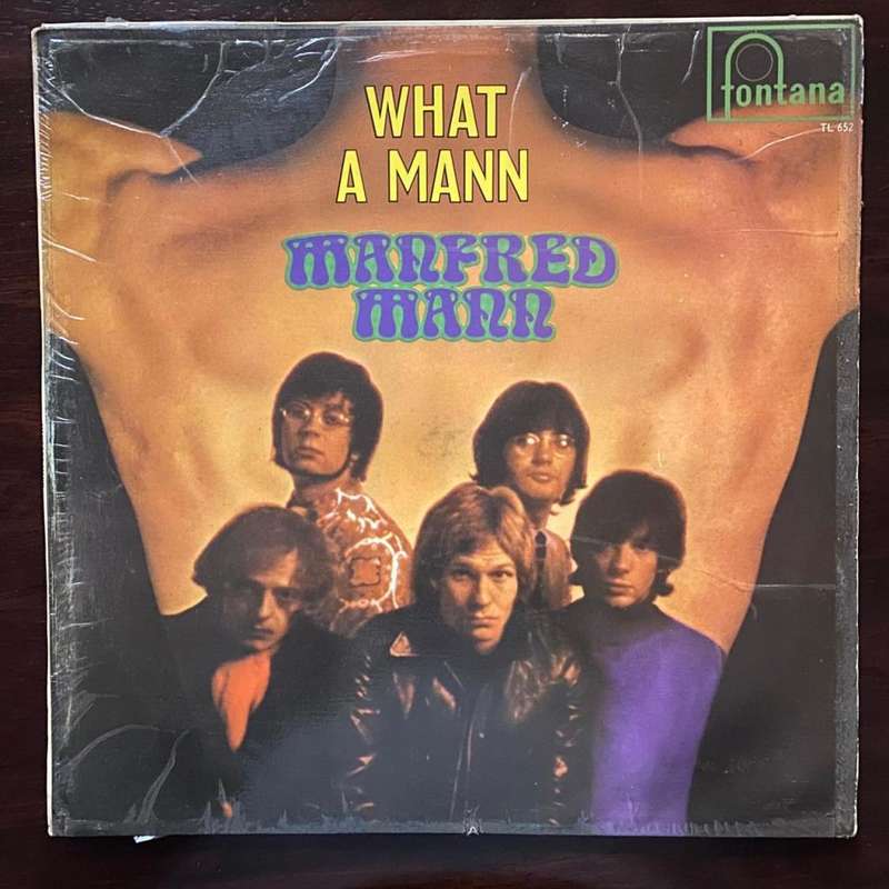 Manfred Mann - What A Mann Vinyl LP South African Press Psychedelic Rock