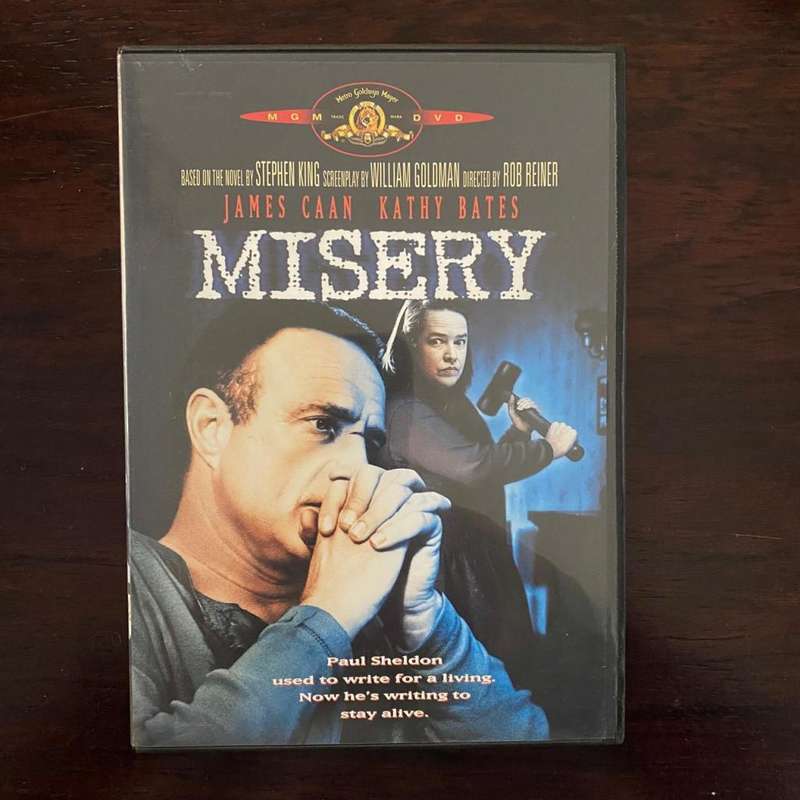 Misery DVD Stephen King Kathy Bates South African Press