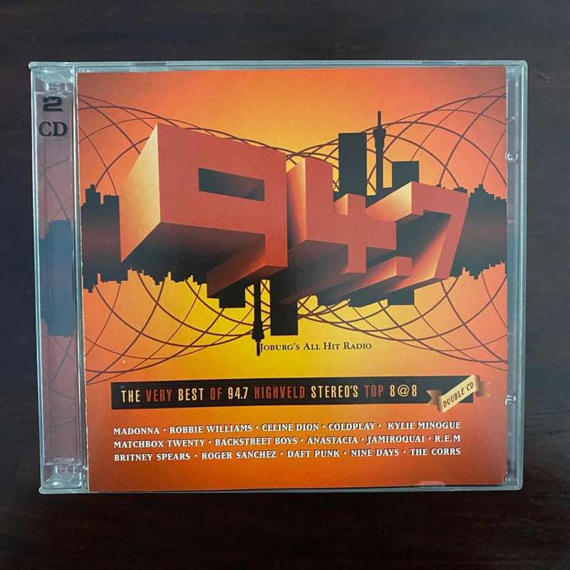 The Very Best of 94.7 Highveld Stereo Top 8 2CD Madonna R.E.M. Daft Punk