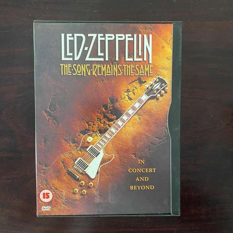 Led Zeppelin - The Song Remains The Same DVD UK  Press