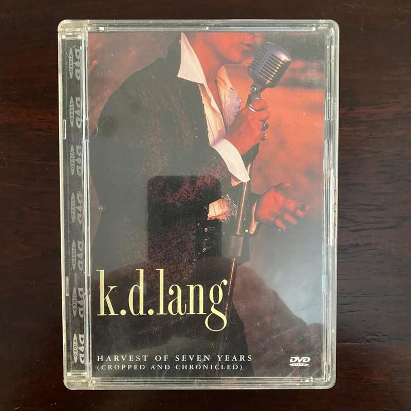 K.D. Lang - Harvest Of Seven Years DVD German Press Import
