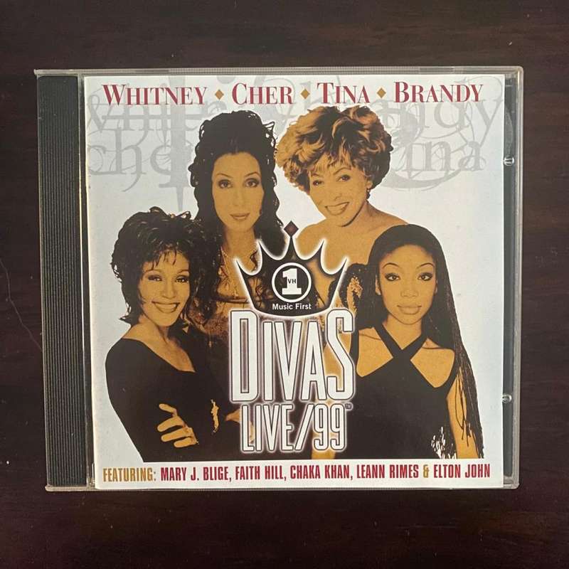 VH1 Divas Live/99 CD South African Press Whitney Houston Tina Turner Cher Brandy