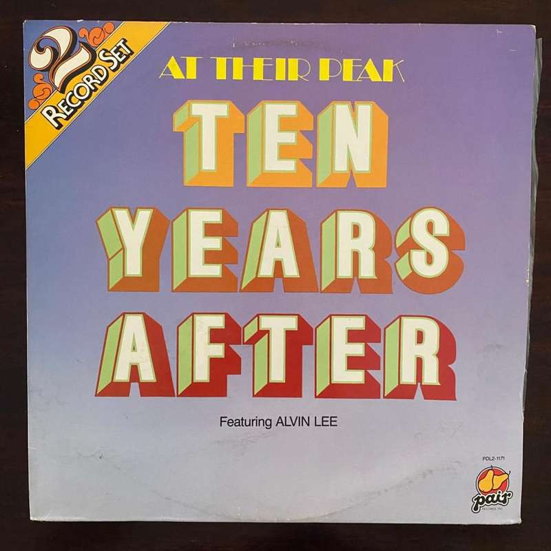 Ten Years After - At Their Peak Vinyl 2LP 1987 US Press Blues Rock