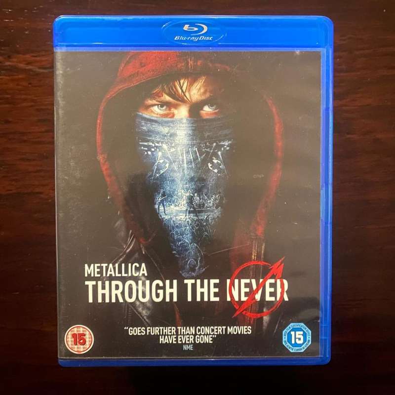 Metallica - Through The Never 3D Blu Ray Two Disc UK Press Import