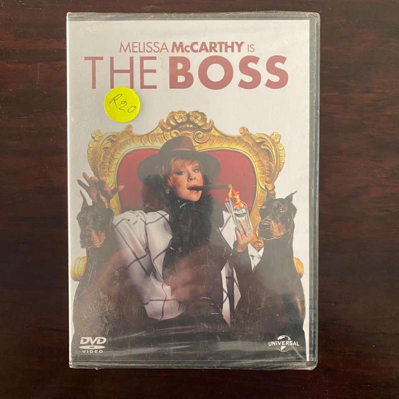 The Boss DVD South African Press Melissa McCarthy New and Sealed