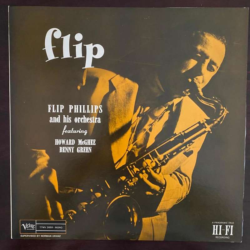 Flip Phillips and His Orchestra Vinyl LP Japanese Press Jazz