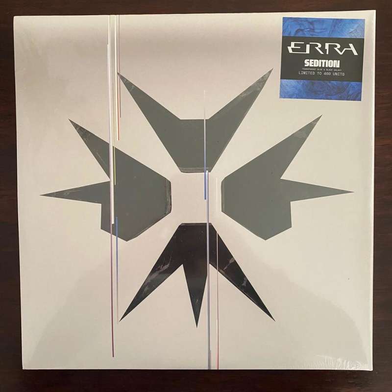 Erra - Erra Vinyl 2LP Progressive Metalcore Deluxe Edition Blue & Black Variant Ltd 460 New