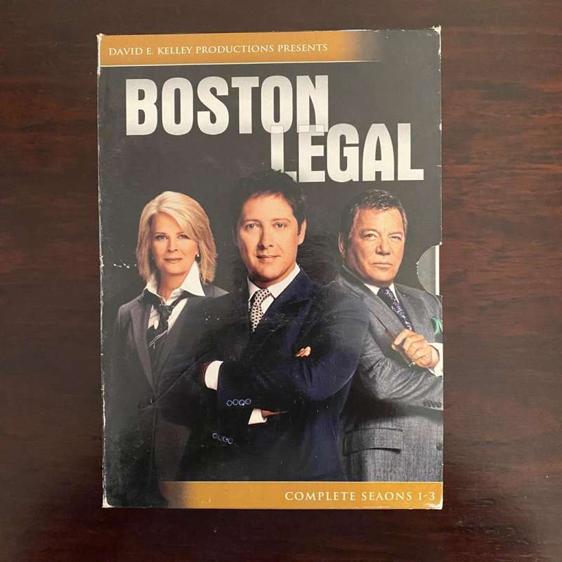 Boston Legal - Complete Seasons 1-3 Series 18DVD Set South African Press