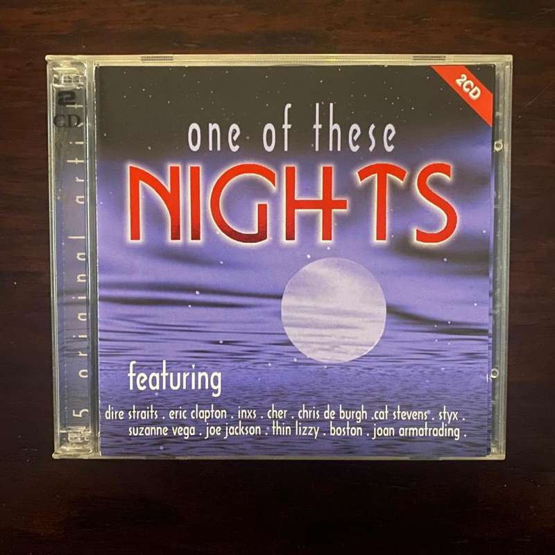 One Of These Nights 2CD Dire Straits INXS Styx Thin Lizzy Suzanne Vega
