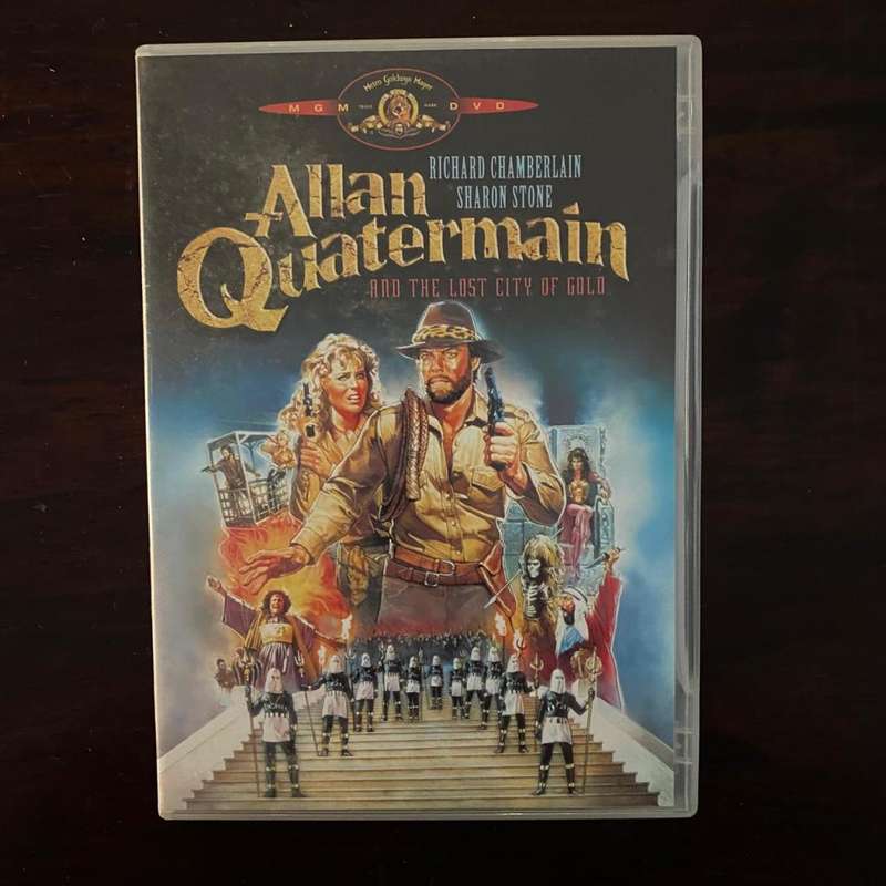 Allan Quatermain and the Lost City Of Gold DVD South African Press