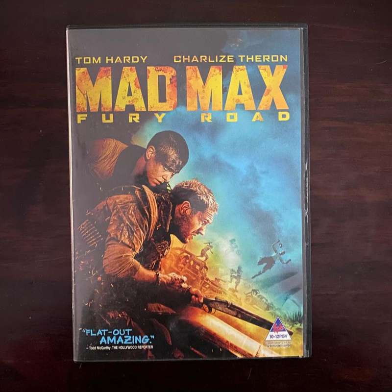 Mad Max Fury Road DVD South African Press