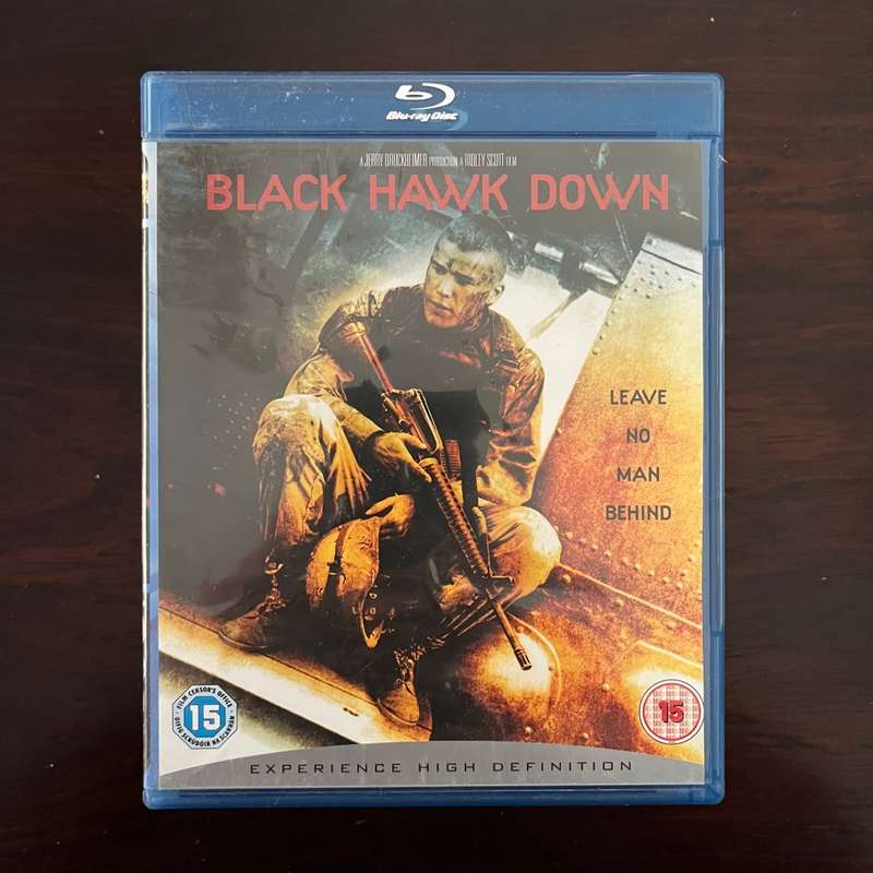 Black Hawk Down Blu Ray UK Press Import