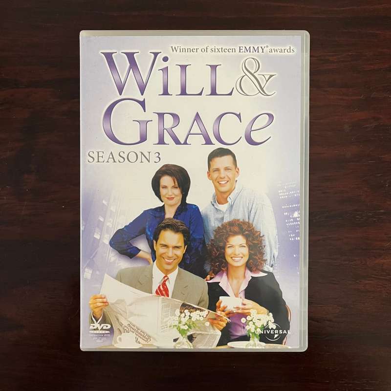 Will & Grace - Season 3 DVD 4 Disc Set South African Press