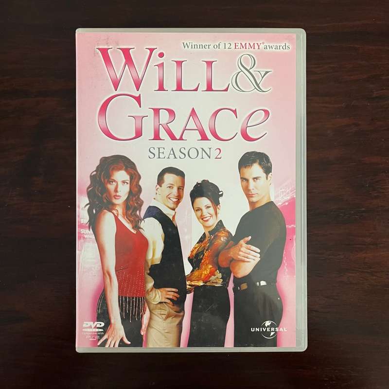 Will & Grace - Season 2 DVD 4 Disc Set South African Press