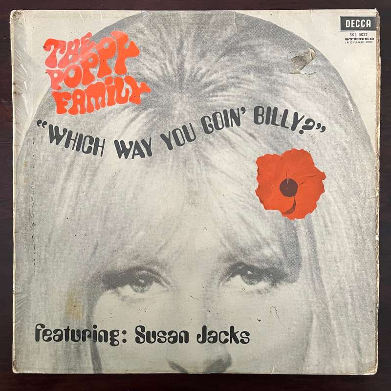 The Poppy Family - Which Way You Goin' Billy? Vinyl LP Psychedelic Pop South African Press Decca