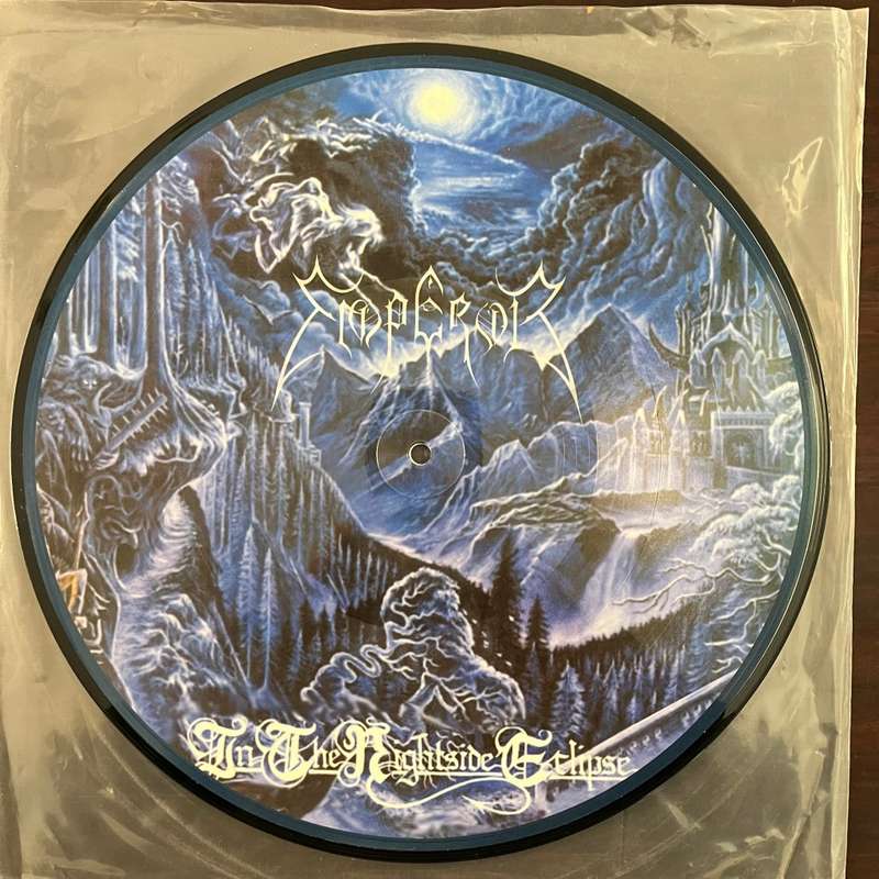 Emperor - In The Nightside Eclipse Vinyl LP 1998 Picture Disc Ltd 500 Swedish Press Black Metal