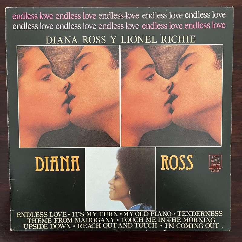 Diana Ross and Lionel Richie - Endless Love Vinyl LP Spanish Press