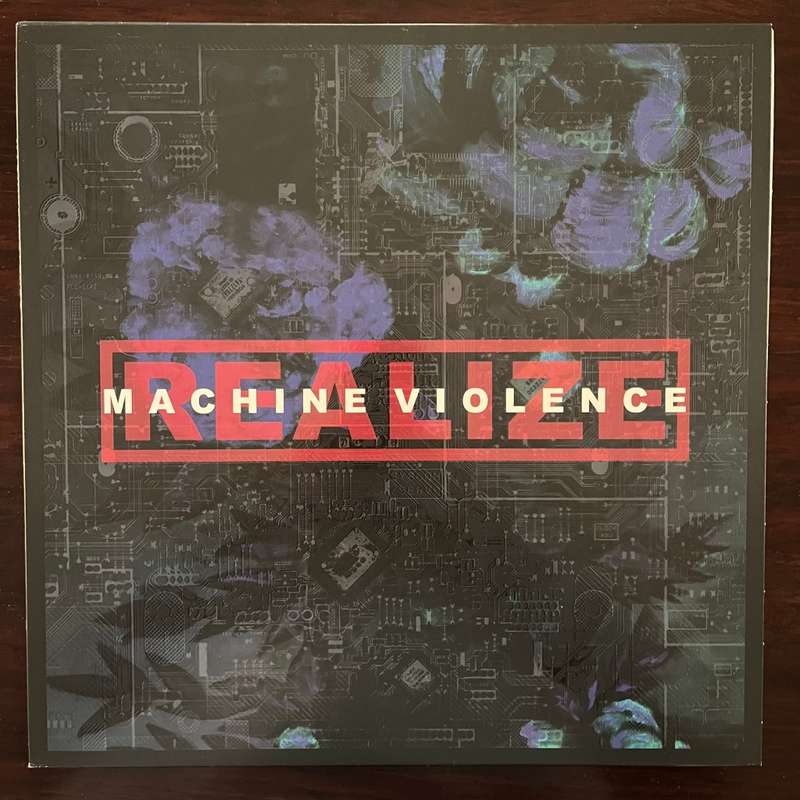 Realize - Machine Violence Vinyl LP Ltd 100 Copies Industrial Death Metal Relapse Records