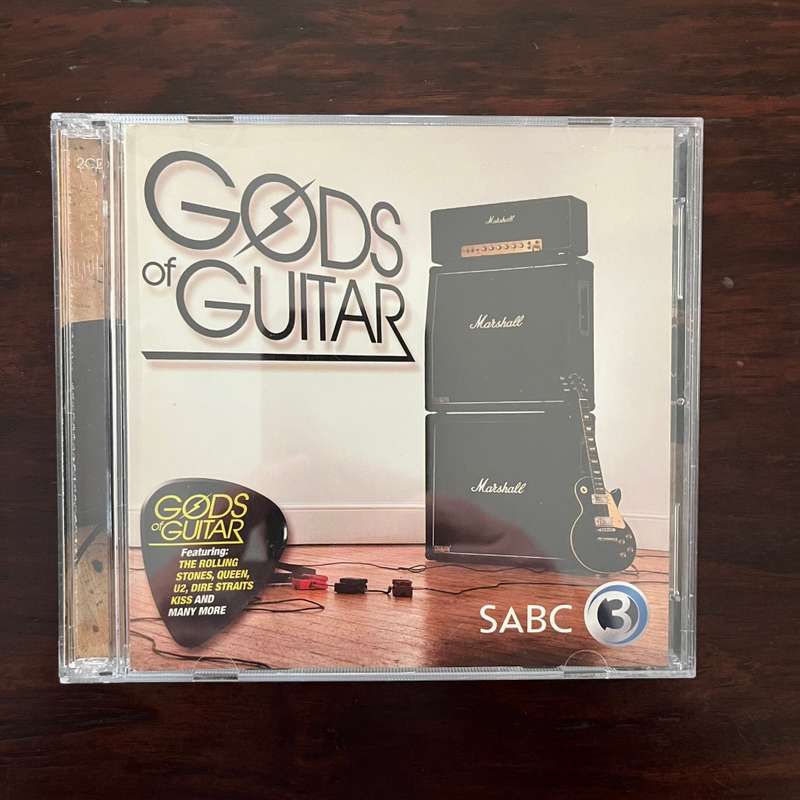 Gods of Guitar 2CD South African Press Rolling Stones Queen Thin Lizzy Cream ZZ Top