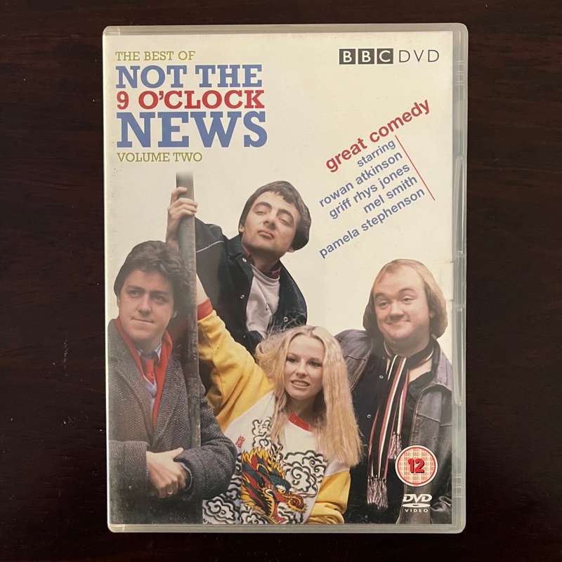 Not The 9 O'Clock News - The Best of Volume Two DVD UK Press Rowan Atkinson