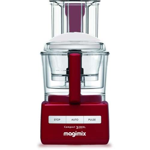 Magimix 3200XL Compact Food Processor, Red