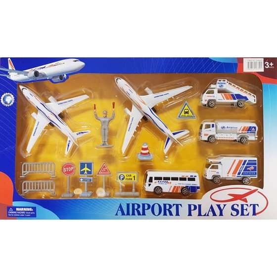 AAA Airlines 15PC Airport Set
