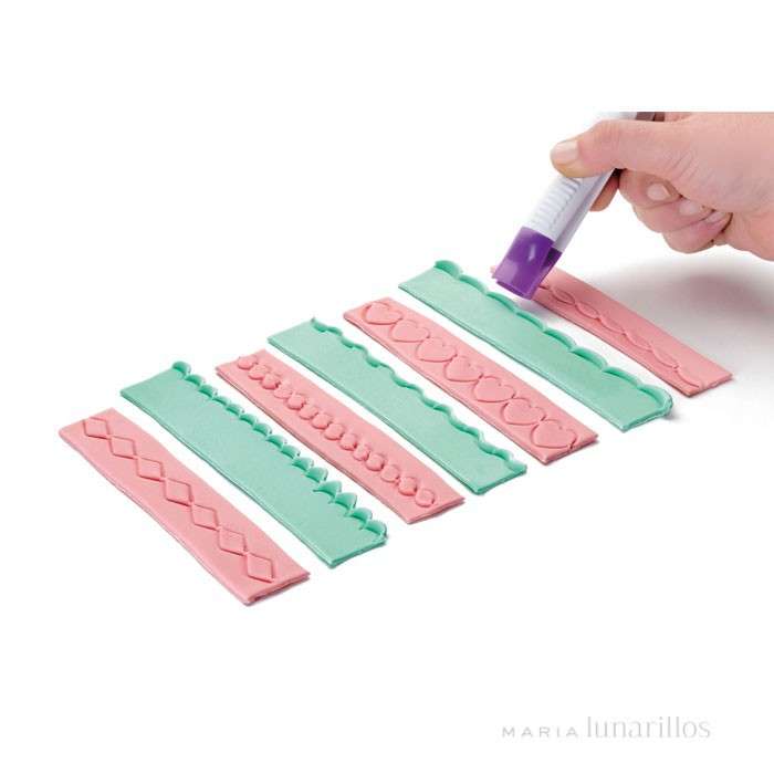 Ibili Set of 10 Fondant Crimping Tools