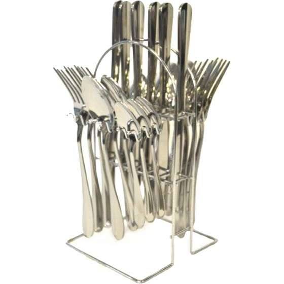B's Kitchen 24pc Hanging Cutlery Set