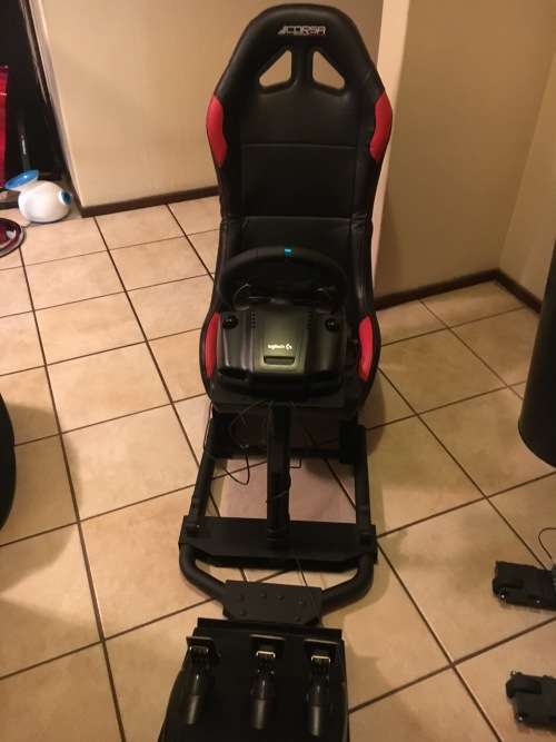 Logitech G29 Steering Wheel and Nitho Corsa Racing Seat (See Product Description)