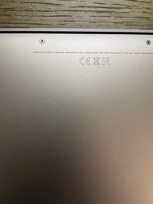 **BARGAIN BUY**2017 APPLE MACBOOK RETINA 12` SPACE GREY - ORIGINAL BOX AND CHARGER + FREE THULE CASE