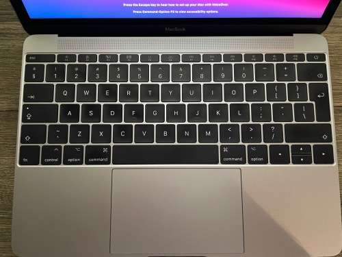 **BARGAIN BUY**2017 APPLE MACBOOK RETINA 12` SPACE GREY - ORIGINAL BOX AND CHARGER + FREE THULE CASE