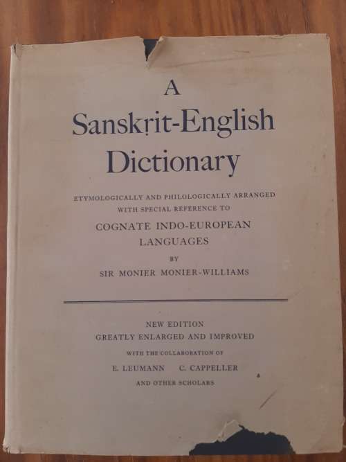 A Sanskrit-English Dictionary  -  Sir Monier Monier-Williams