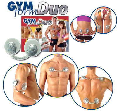 fitness equipment double-head acupuncture and paste massager pulsed small therapy instrument