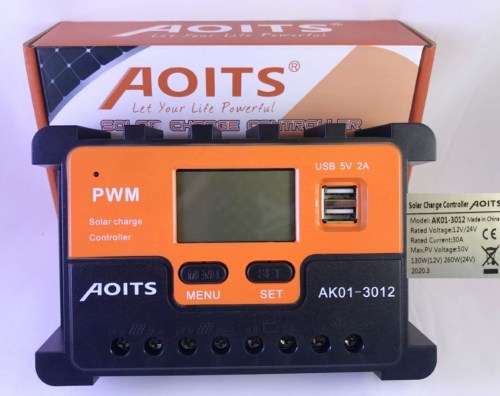 30A Solar Controller AOITS SOLAR Charge controller