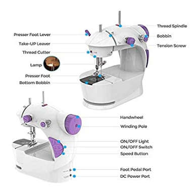 4 in 1 Mini Sewing Machines