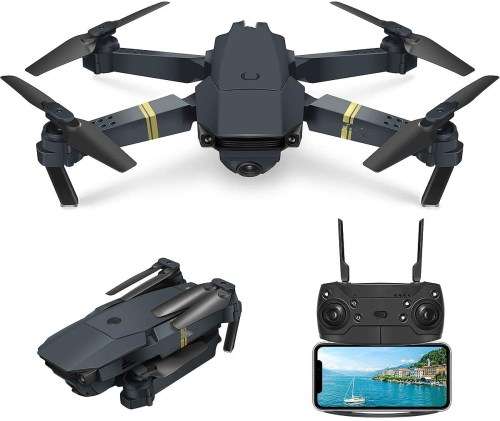 Quadcopter drone with camera real-time video
