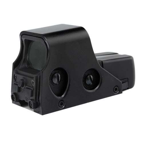 Holographic Reflex Red Green Dot Sight Outdoor Hunting Rifle Scope Brightness Adjustable
