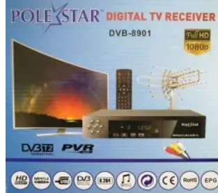 Polestar Freeview Digital Dvb T2 Decoder Media Player