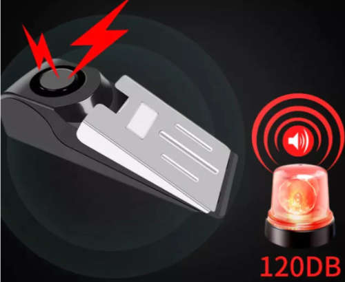 Portable Alarm Door Stopper