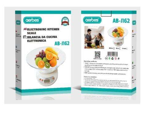 AB-J162 Electronic Food Measuring Kitchen Scale
